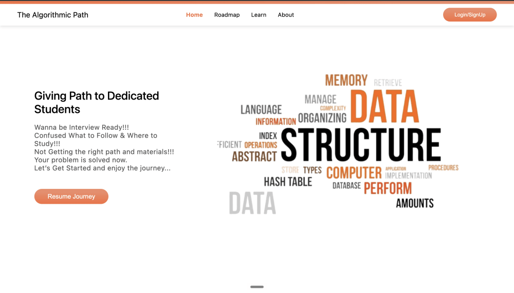 The Algorithmic Path